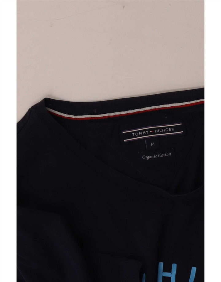 Ανδρικό γραφικό T-Shirt Tommy Hilfiger Top Medium Navy Blue