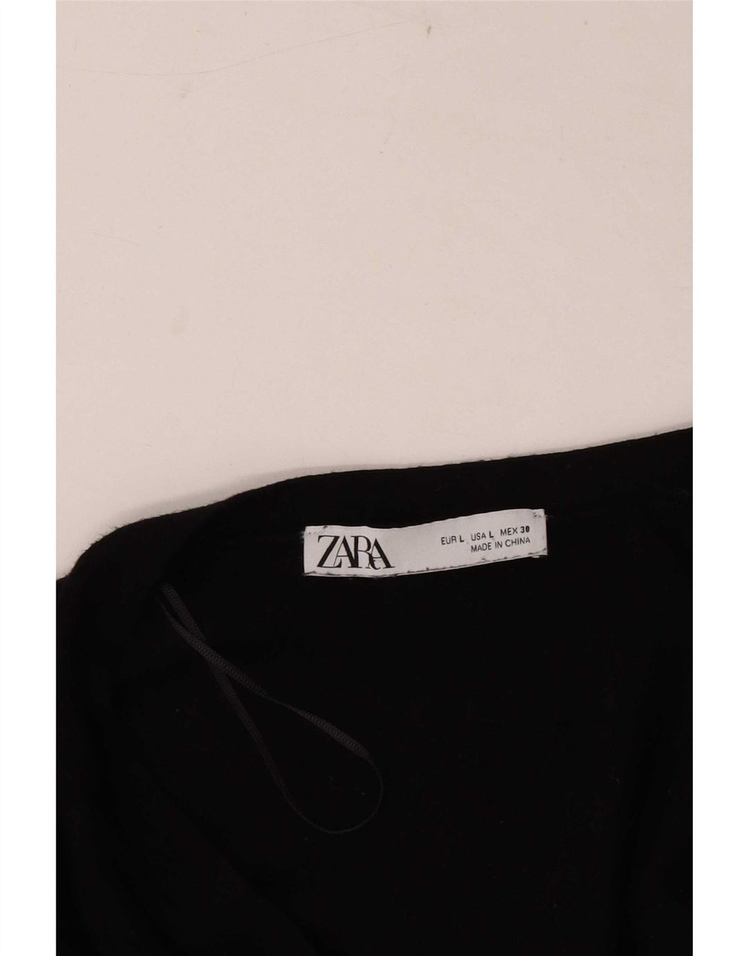 Zara Γυναικεία Ζακέτα UK 14 Large Μαύρο