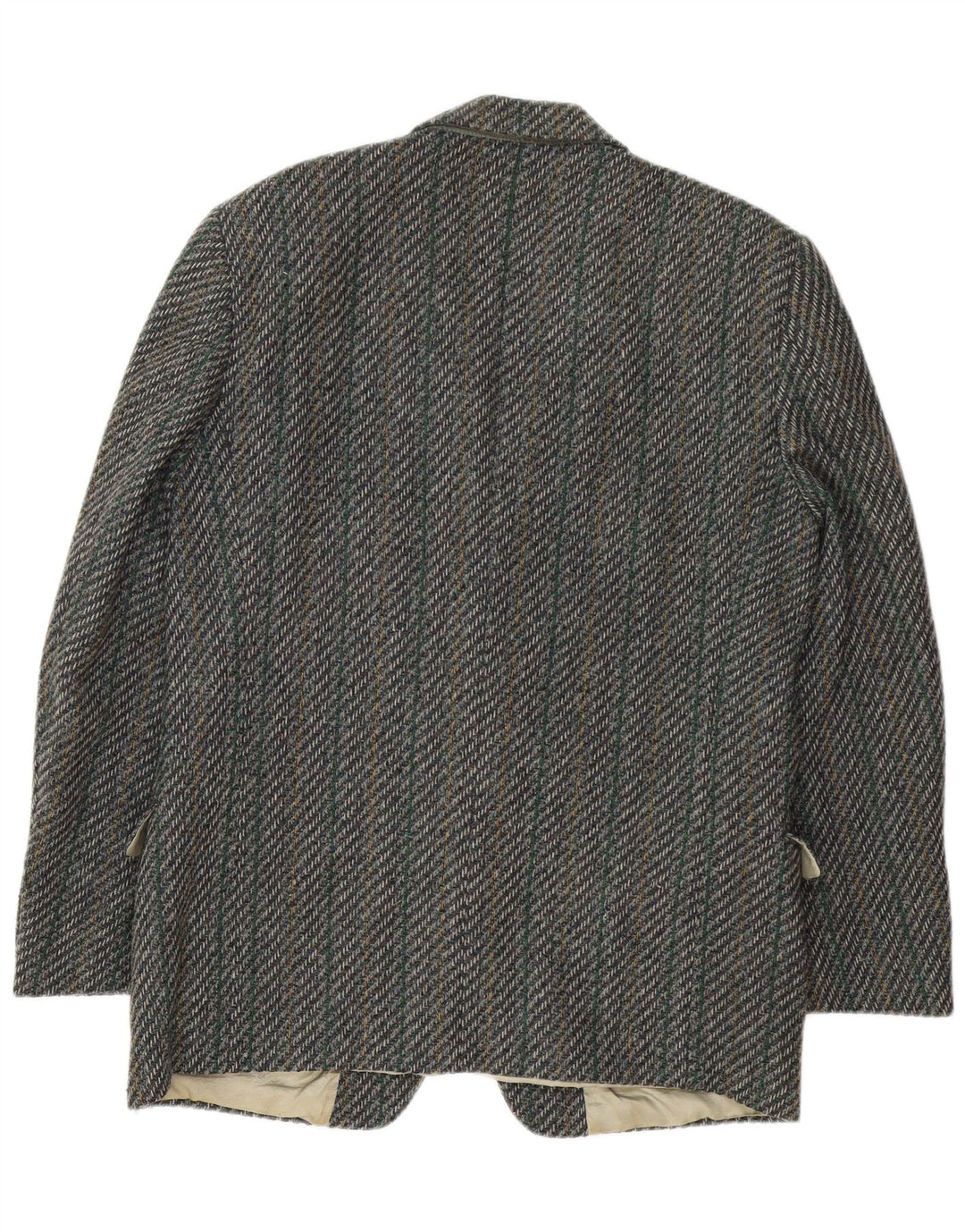 Ανδρικό μπουφάν σακάκι Facis 2 κουμπιών IT 52 XL Γκρι μαλλί ψαροκόκαλο