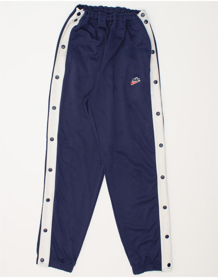 Ανδρική φόρμα NIKE Παντελόνι Joggers Μεγάλο μπλε Navy Colorblock Πολυεστέρας