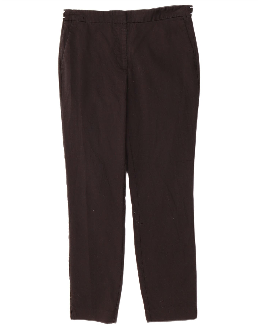 ZARA Womens Slim Chino Trousers Medium W30 L27 Brown Cotton