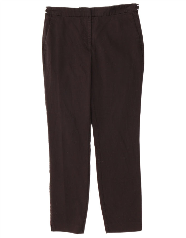 ZARA Womens Slim Chino Trousers Medium W30 L27 Brown Cotton