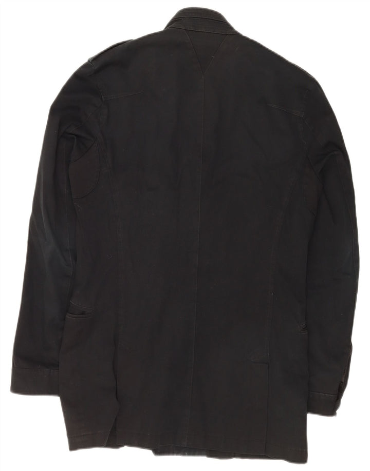 Ανδρικό Military Jacket Reiss UK 36 Small Black Cotton