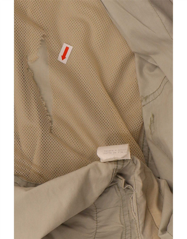 Vintage Ανδρικό Military Jacket UK 38 Medium Beige Βαμβακερό
