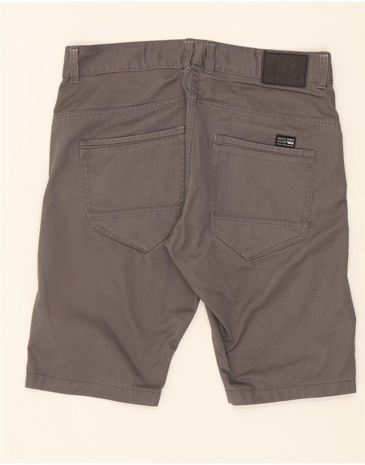 JACK & JONES Mens Casual Shorts XL W38  Grey Polyester Vintage Jack & Jones and Second-Hand Jack & Jones from Messina Hembry 
