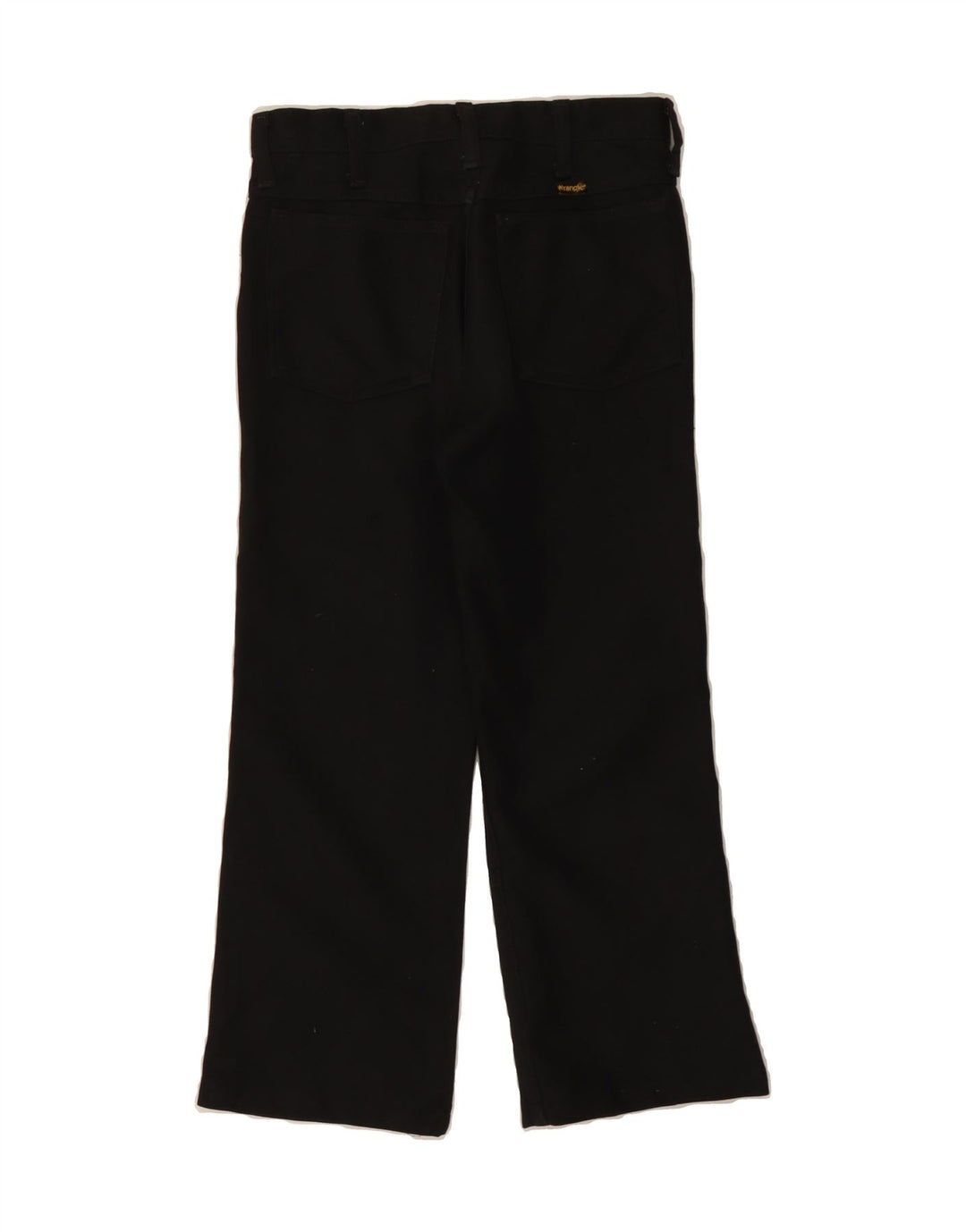 WRANGLER Womens Cropped Jeans W28 L24 Black Vintage Wrangler and Second-Hand Wrangler from Messina Hembry 