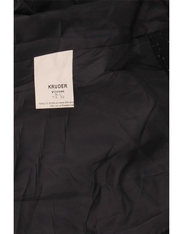 Ανδρικό γιλέκο Kruder IT 52 Large Navy Blue Flecked Polyester