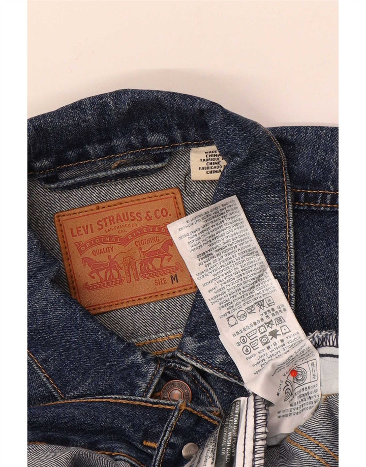 Levi's Γυναικείο Τζιν Μπουφάν UK 14 Μεσαίο Μπλε Βαμβακερό