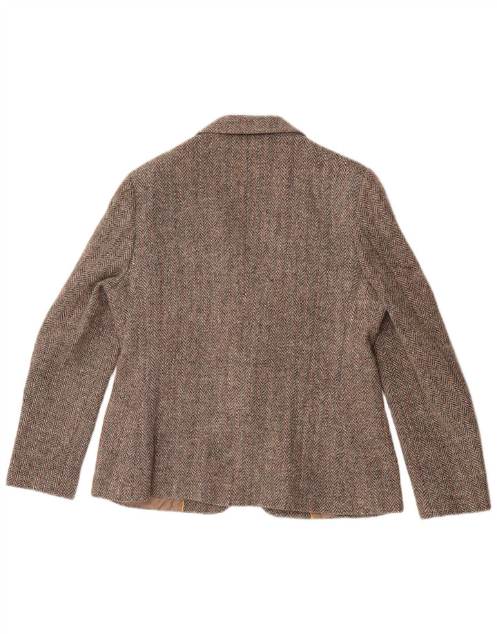 John Brooks Γυναικείο μπουφάν blazer UK 14 μεσαίου καφέ ψαροκόκαλο