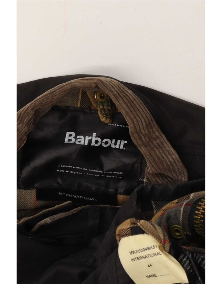 Ανδρικό κερωμένο βαμβακερό μπουφάν Barbour UK 44 Large Brown