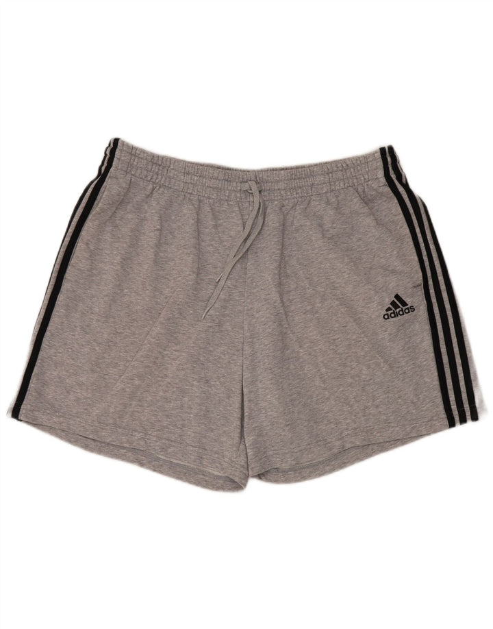 Ανδρικό αθλητικό σορτς Adidas 2XL γκρι βαμβακερό
