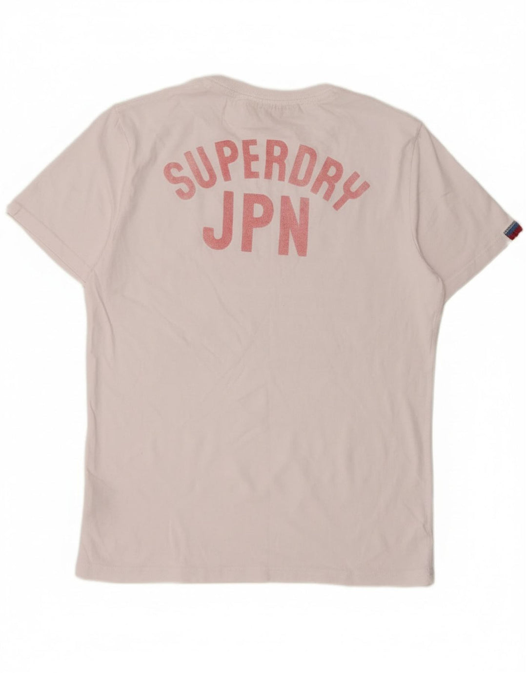 Ανδρικό γραφικό T-Shirt Superdry Top XL Λευκό βαμβακερό