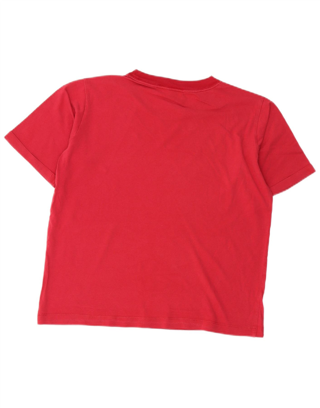 Γυναικείο T-Shirt CHAMPION Top UK 10 Small Red
