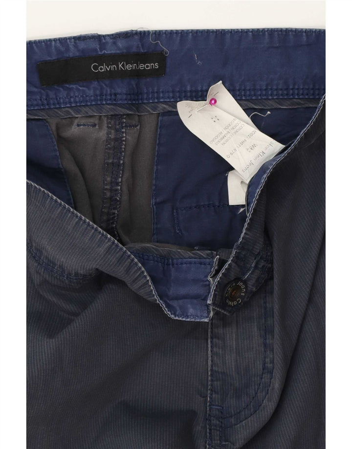 Ανδρικό σορτς Cargo Calvin Klein W33 Βαμβακερό μεσαίο μπλε ναυτικό