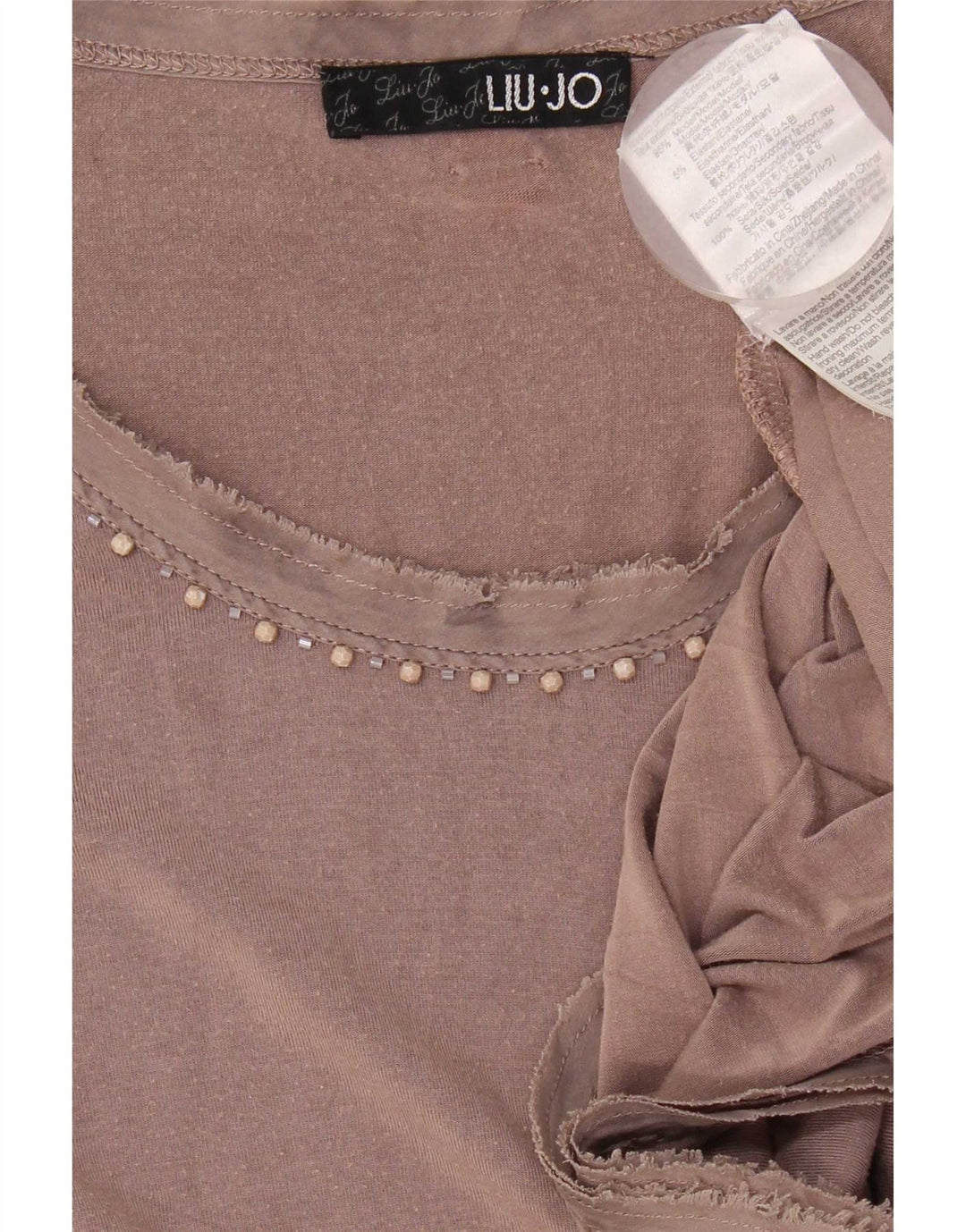 Liu Jo Γυναικείο Αμάνικο Φόρεμα Shift IT 46 Large Brown Modal