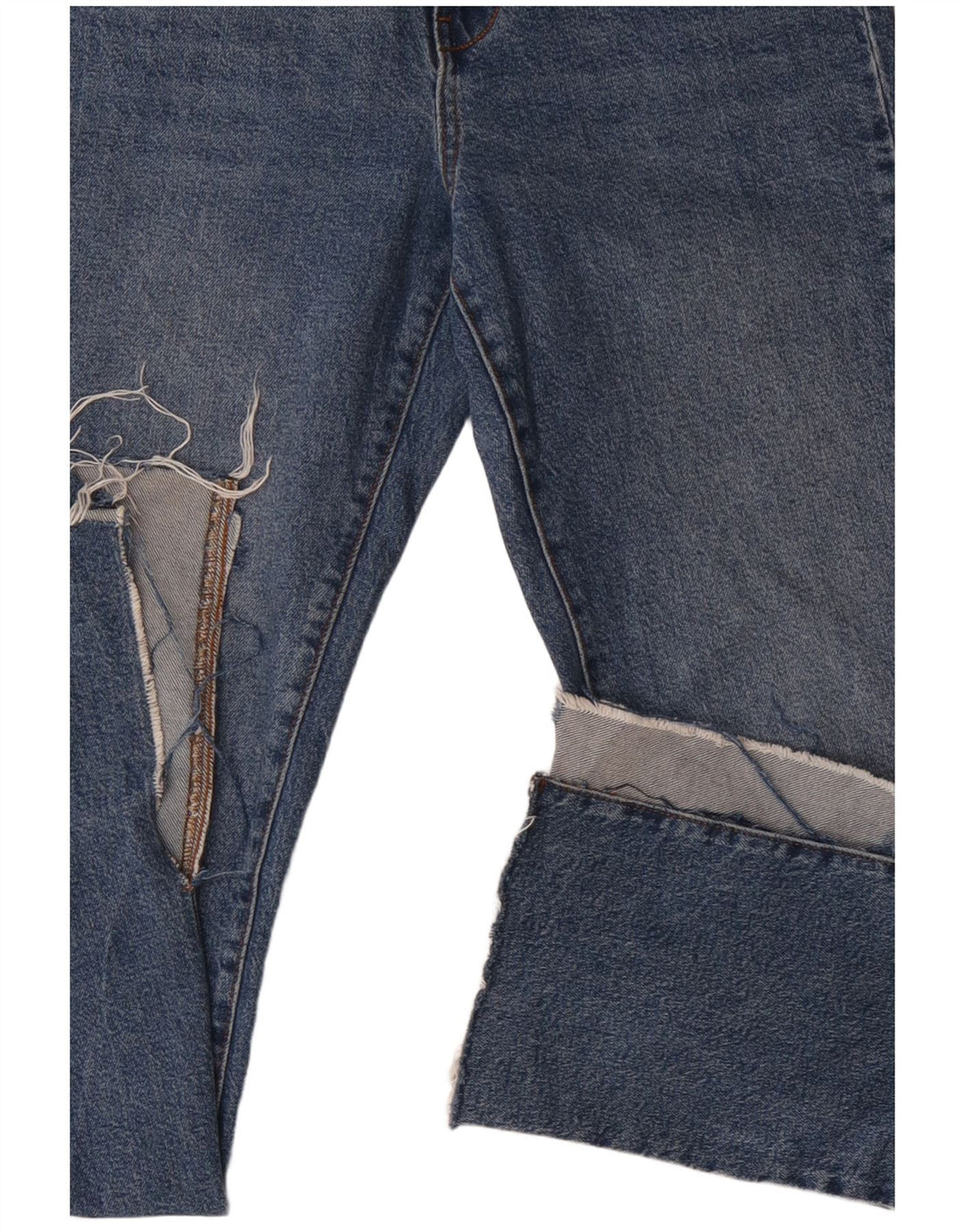 ZARA Γυναικείο Τζιν μποτάκι EU 36 XS W26 L33 Μπλε