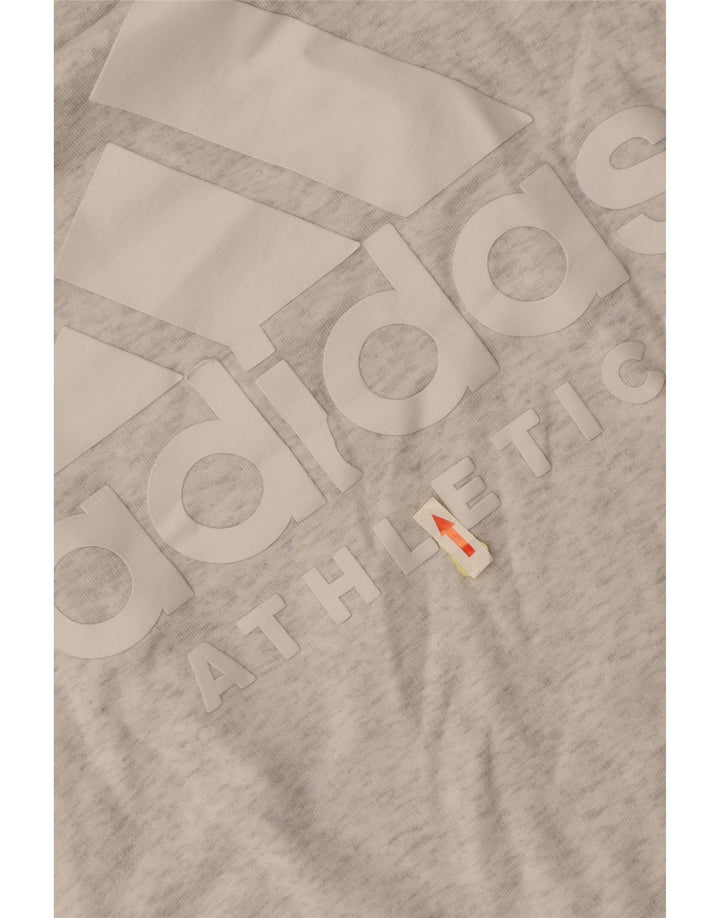 Γυναικείο γραφικό φούτερ ADIDAS Jumper UK 16 Large Grey