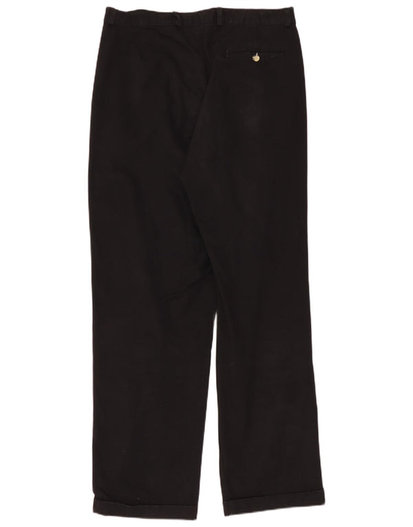 Berto Lucci Ανδρικό παντελόνι Chino IT 48 Medium W32 L31 Μαύρο βαμβακερό