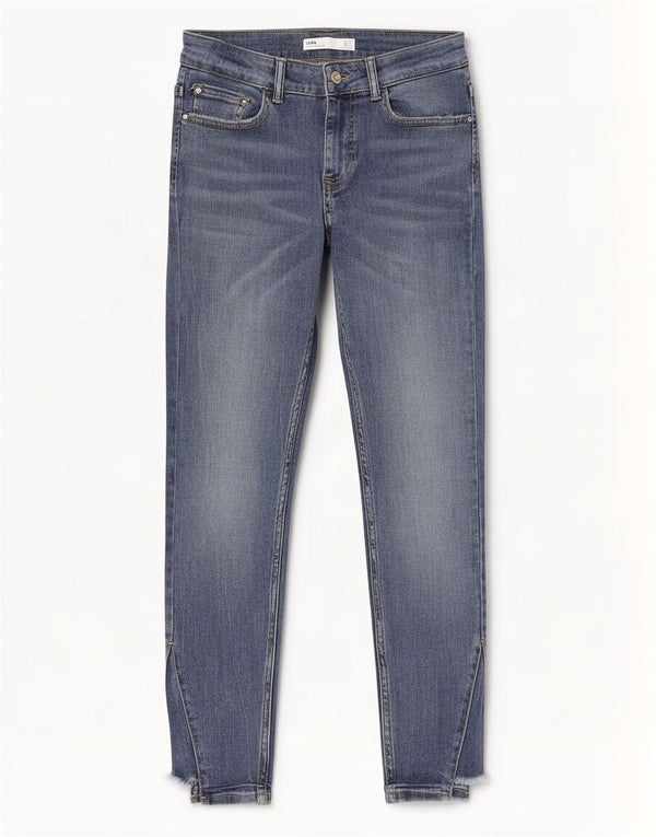 Zara Γυναικείο Slim Jeans EU 38 Small W28 L28 Blue