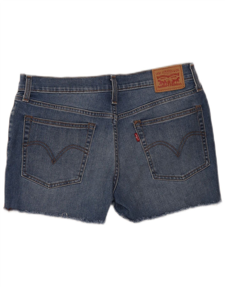 Γυναικείο τζιν σορτς Levi's W29 Μεσαίο μπλε βαμβακερό