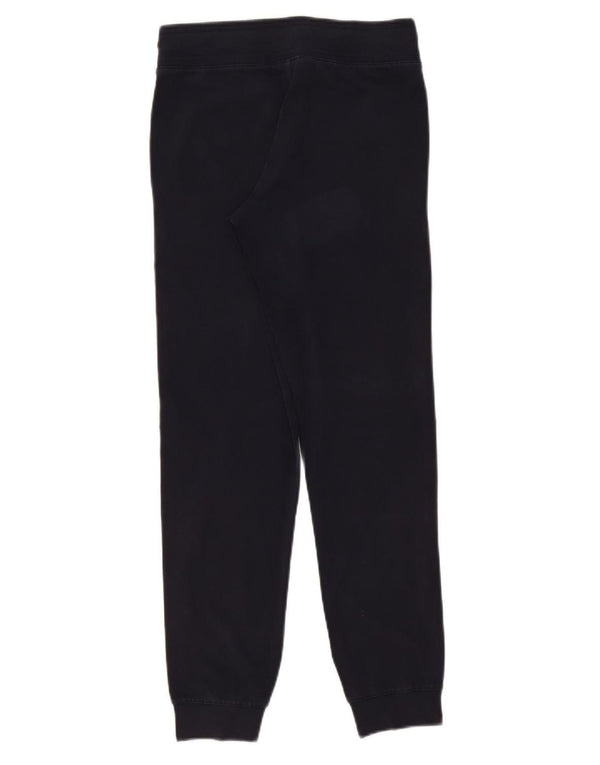 Champion Womens Tracksuit Trousers Joggers UK 10 Small Navy Blue Cotton