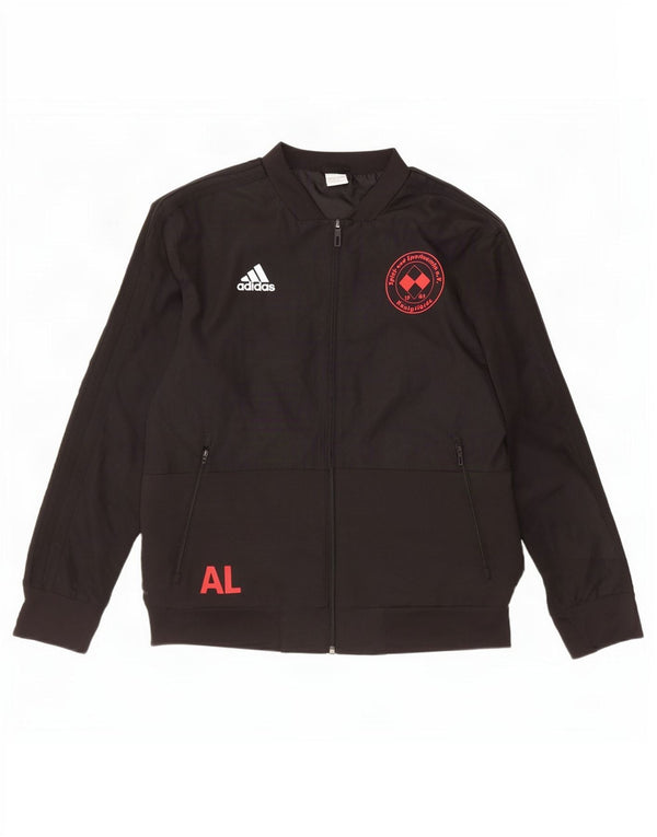 Ανδρική φόρμα Adidas Climalite Graphic Top Jacket Large Black Polyester