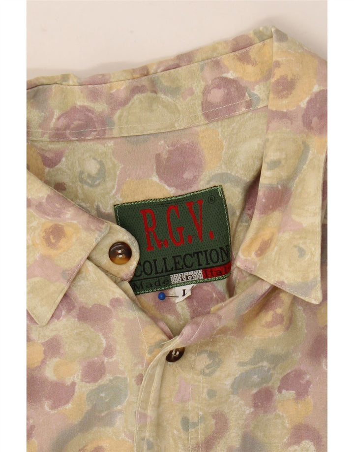 Ανδρικό πουκάμισο VINTAGE Μεγάλο Πολύχρωμο Floral