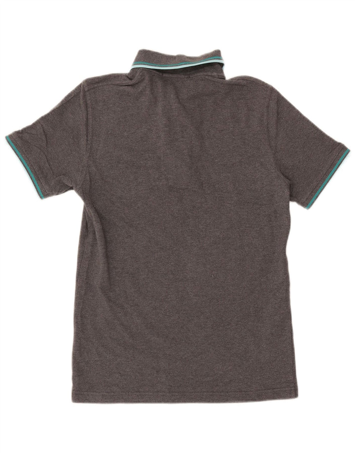 Fred Perry Ανδρικό πουκάμισο Polo Μικρό βαμβακερό γκρι