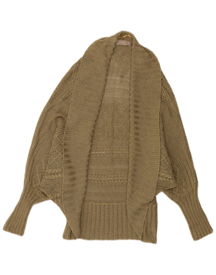Zara Γυναικείο πουλόβερ Poncho Cardigan Batwing UK 14 Medium Khaki