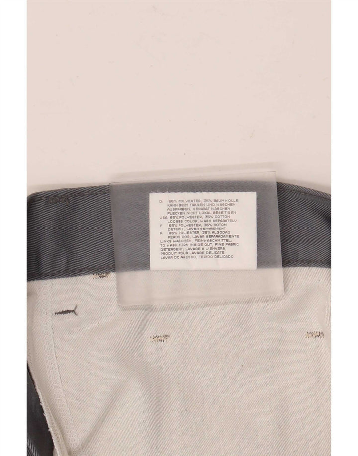 Mustang Ανδρικό Bootcut Casual Παντελόνι W33 L34 Γκρι Πολυεστέρας