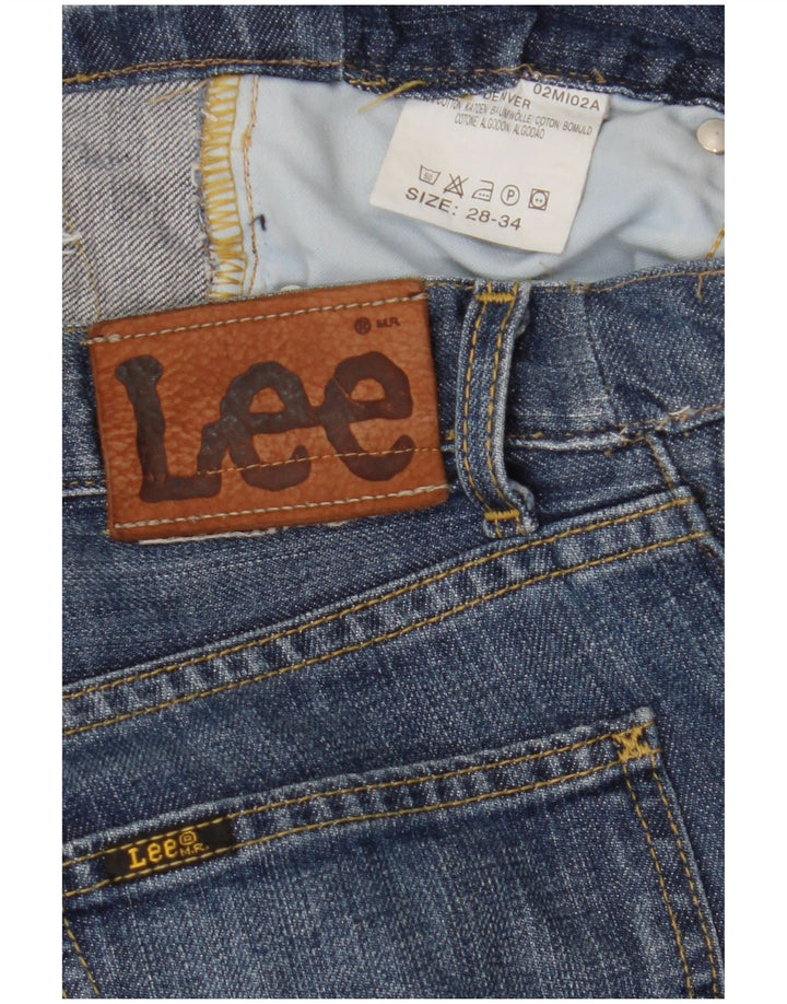 Ανδρικό τζιν LEE Cropped W28 L20 Blue Cotton