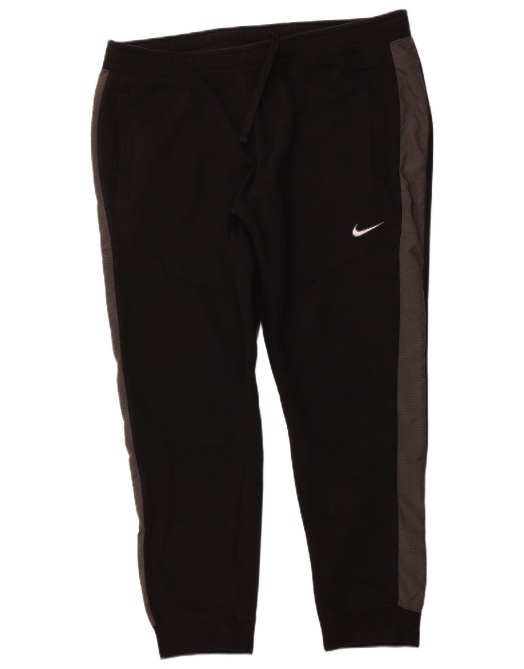 Ανδρική φόρμα NIKE Παντελόνι Joggers 2XL Μαύρο Colourblock Βαμβακερό