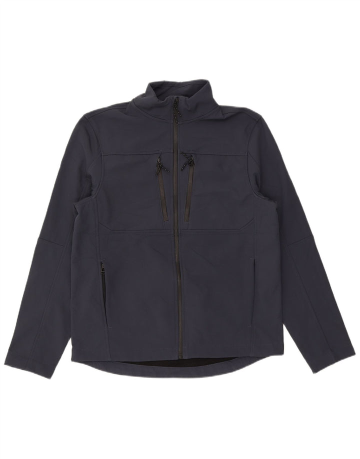 Ανδρική φόρμα Marks & Spencer Top Jacket Large Navy Blue Polyester