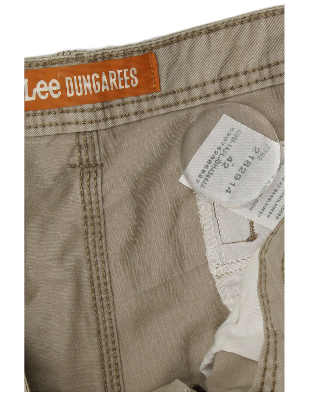 Ανδρικό σορτς LEE Dungarees Cargo W42 2XL Μπεζ βαμβακερό