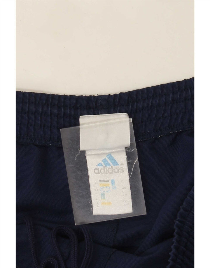 Ανδρικό αθλητικό σορτς Adidas μεγάλο μπλε ναυτικό πολυεστέρα
