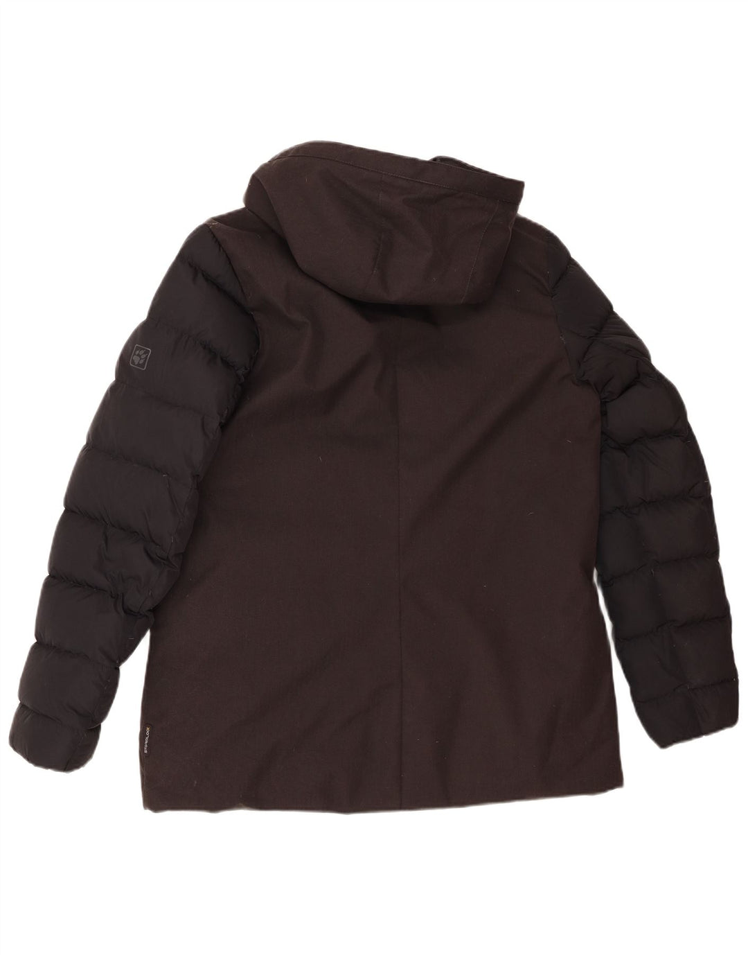 Jack Wolfskin γυναικείο μπουφάν με κουκούλα UK 12 Medium Black Colourblock