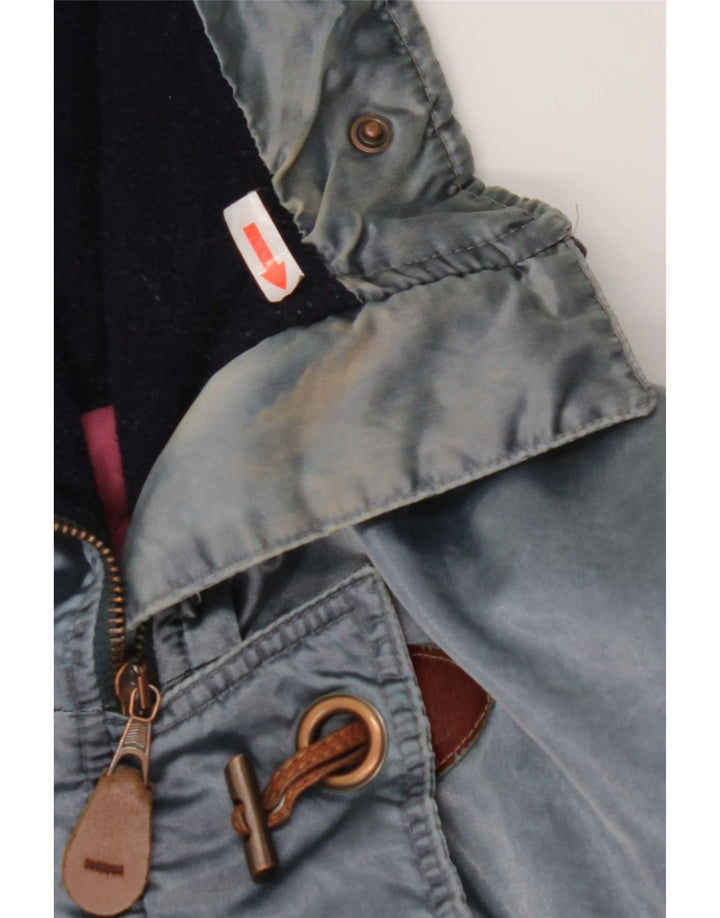 Vintage Γυναικείο Μπουφάν με κουκούλα Oversized Windbreaker IT 44 Medium Blue