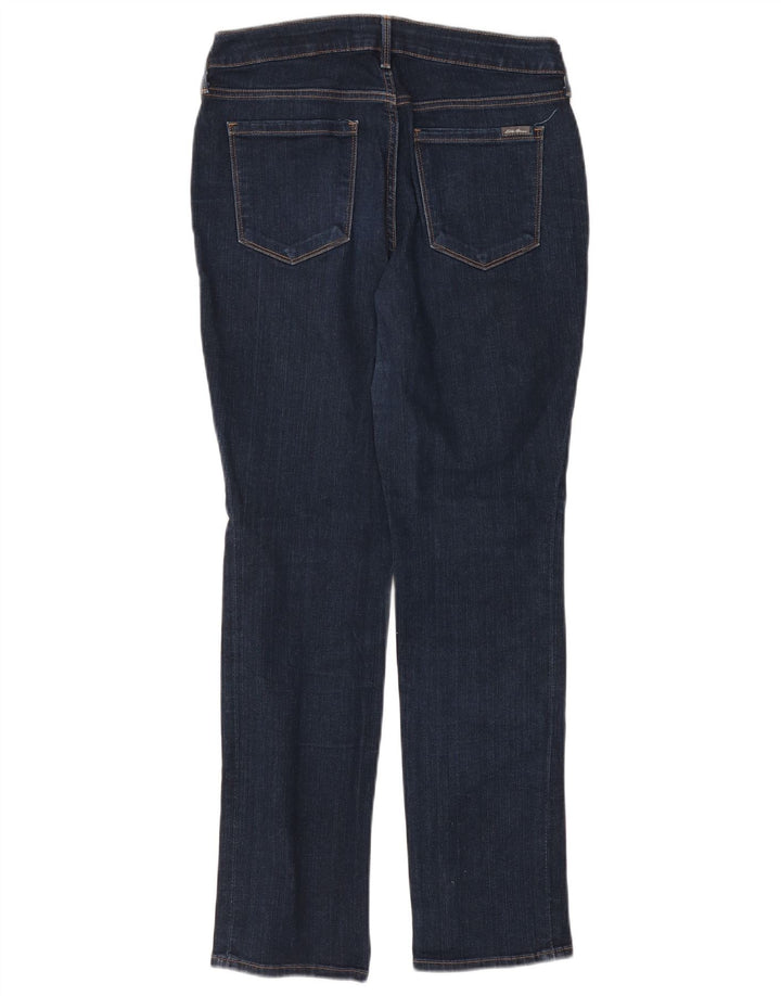 Γυναικείο ίσιο τζιν Eddie Bauer US 8 Medium W29 L29 Navy Blue Cotton
