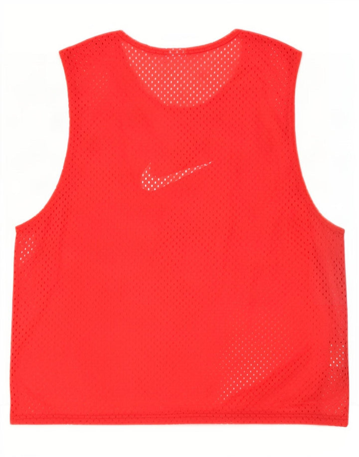 Ανδρικό γραφικό γιλέκο Nike με μεγάλο κόκκινο πολυεστέρα