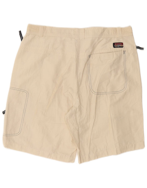 Ανδρικό σορτς Cargo Columbia Medium W32 Μπεζ βαμβακερό