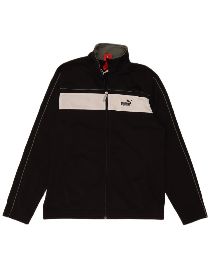Ανδρική φόρμα PUMA Top Jacket Large Black Colourblock Polyester