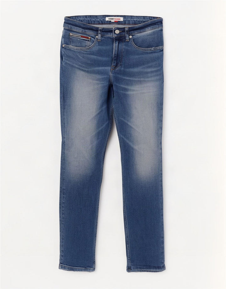 Tommy Hilfiger Ανδρικό Slim Jeans W30 L32 Blue Cotton