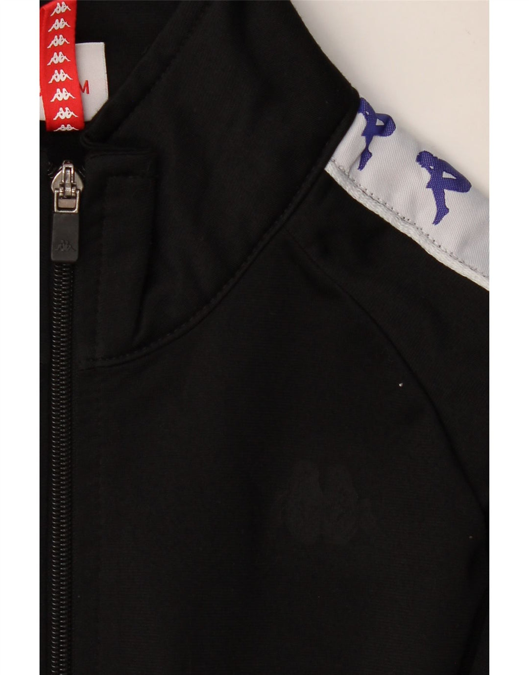 Ανδρική φόρμα γραφικών KAPPA Top Jacket Μεσαίο Μαύρο Colourblock Πολυεστέρας