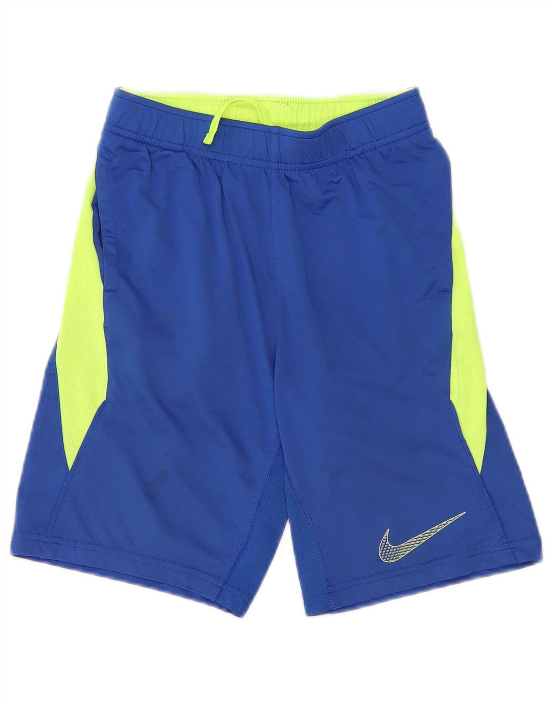 Αθλητικό σορτς Nike Boys Dri Fit 8-9 ετών Μικρό μπλε πολύχρωμο πολυεστέρα