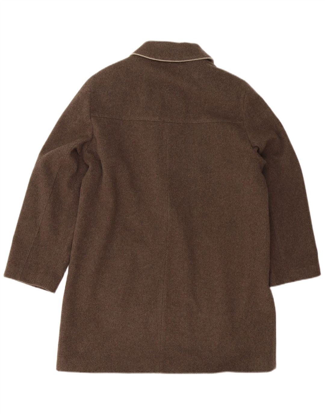 Eastex Γυναικείο Παλτό UK 12 Μαλλί μεσαίου καφέ