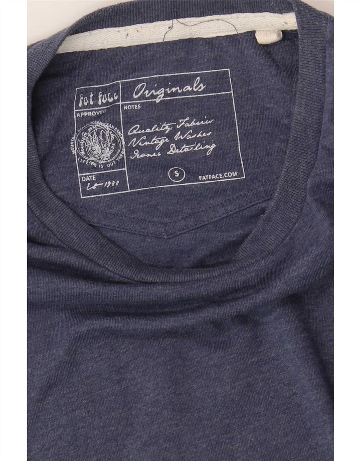 Ανδρικό T-Shirt Fat Face Top Small Navy Blue