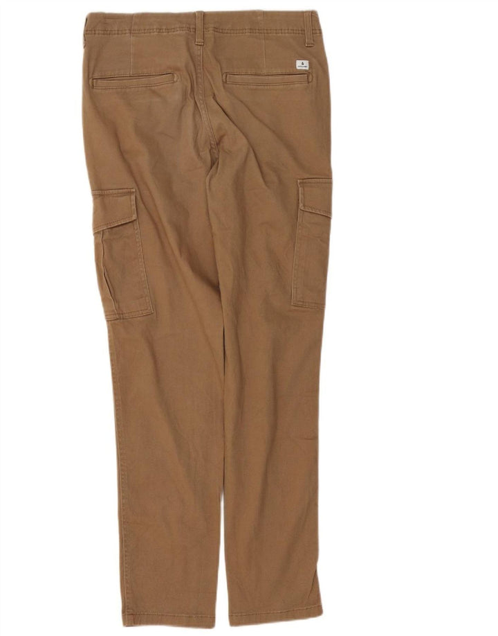 Jack & Jones Ανδρικό Slim Cargo Παντελόνι W32 L30 Καφέ Βαμβακερό