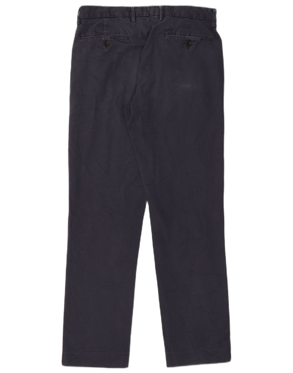 J. Crew Mens Urban Fit Slim παντελόνι Chino W31 L32 Navy Blue Cotton