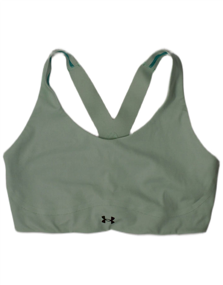 Under Armour Γυναικείο Αθλητικό Σουτιέν Τοπ Μεγάλο Πράσινο Πολυαμίδιο