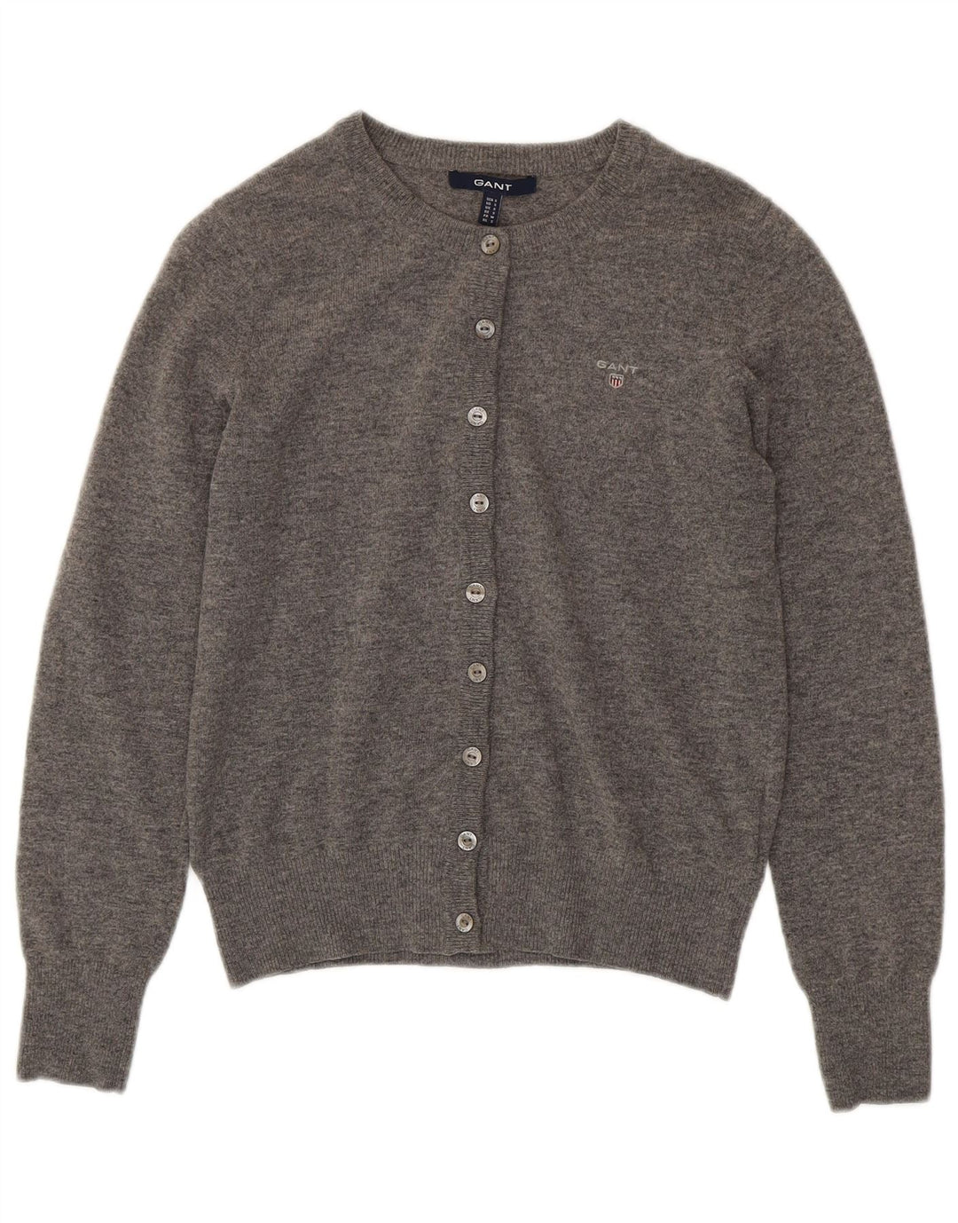 Γυναικεία ζακέτα GANT UK 10 Small Grey Wool
